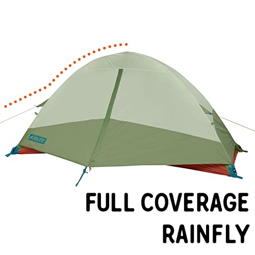 Kelty Tents Kelty Discovery Trail Backpacking Tent, Lightweight and Easy to Setup Backpacking Shelter with 2 Aluminum Pole...