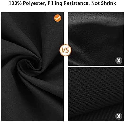 Vevelux 12X10 Ft Black Backdrop Background, 100% Polyester Photography Backdrop Screen Foldable Washable Black Screen For Profes