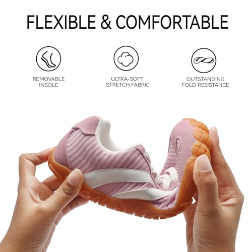 Barefoot Shoes Women Casual Sneakers,Wide Toe Box Shoes Women Zero Drop Barefoot Shoe Men,Minimalist Trail Running Shoe,No...