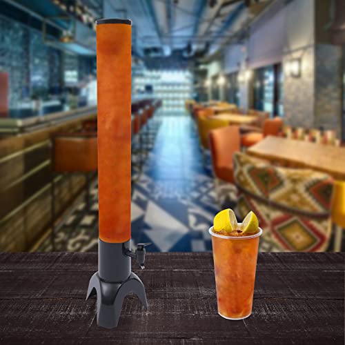 Jiabailie Beer Tower Dispenser,100 oz Beverage Tower Drink Dispenser,Mimosa Tower,Clear Liquor Tower Dispenser with Remova...