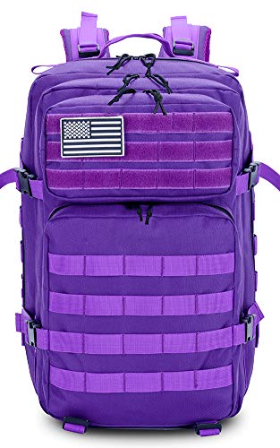 QT&QY 45L Tactical backpack & Tactical Toiletry Bag