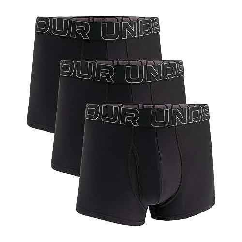 Under Armour Men's Multi-Pack Performance Tech Trunk, Boxer Brief with 3" Inseam, Ultra-Soft