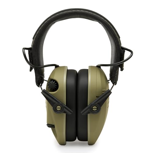 Walker's Razor Slim Ultra Low Profile Compact Design Adjustable Range Shooting Hunting Hearing Protection Electronic Earmuffs