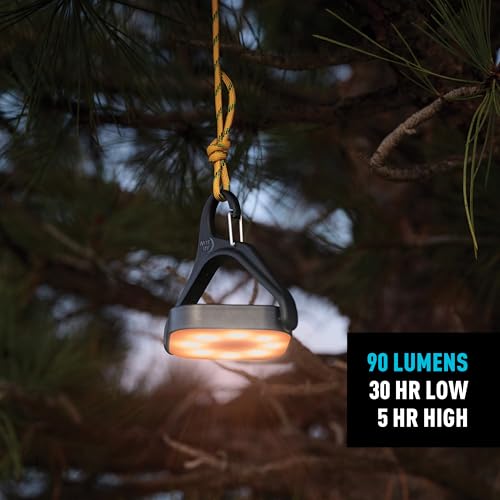 Nite Ize Radiant Revolve Rechargeable & Solar Lantern - Premium Solar Light for Camping Accessories & Backpacking Gear - W...
