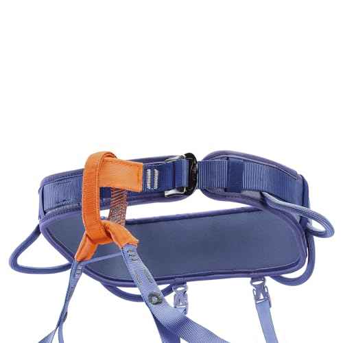PETZL, Harness Corax Lt Indigo Blue Xl, Comfortable harness for gym and outdoor climbing