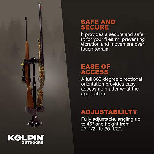Kolpin UTV Gun Rack - 20073,Black