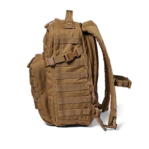5.11 Tactical Backpack – Rush 12 2.0 – Military Molle Pack, CCW with Multiple Compartments, 24 Liter, Small, Style 56561, ...