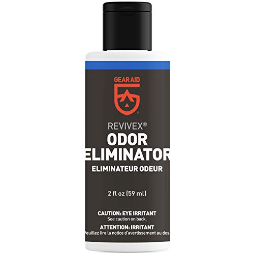 GEAR AID Revivex Odor Eliminator, All-Natural Formula for Removing Scents from Tents, Footwear and Sports Gear, 2 fl oz