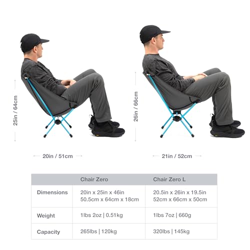 Helinox Chair Zero Ultralight Compact Camping Chair
