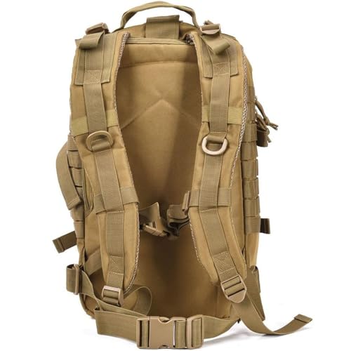 Military Tactical Assault Pack Backpack Army Molle Bug Out Bag Backpacks Small Rucksack for Outdoor Hiking Camping Trekkin...