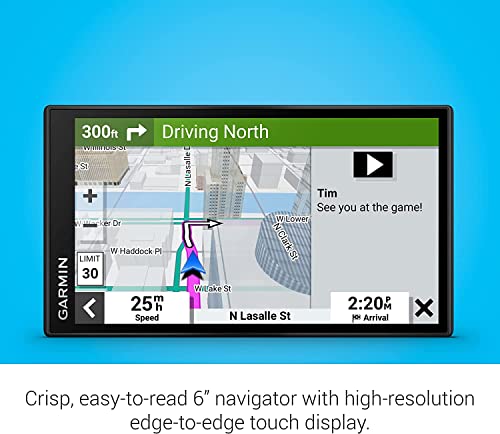 Garmin DriveSmart 66 EX 6-Inch Car GPS Navigator with Advanced Lane Guidance, Real-Time Traffic and Lifetime Map Updates (...