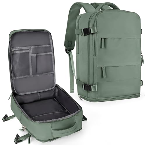 coowoz Travel Backpack For Women Men,Carry On Backpack,Hiking Backpack Waterproof Outdoor Sports Rucksack Casual Daypack T...
