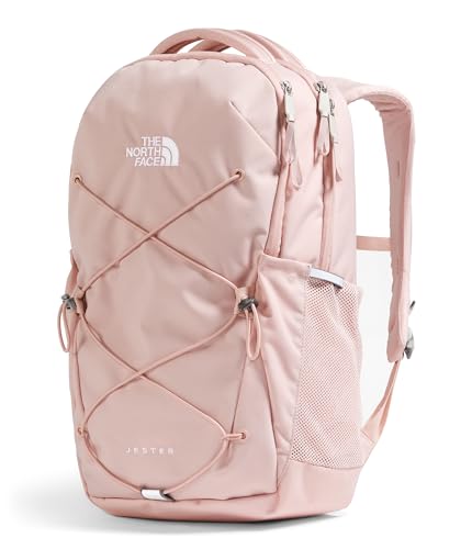 The North Face Women's Jester Everyday Laptop Backpack - Commuter Travel Bag, Laptop Sleeve, Water-Repellent, Pink Moss, O...