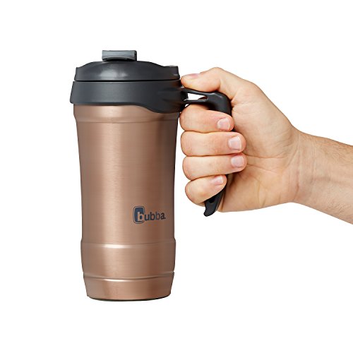 Bubba Hero Stainless Steel Travel Mug with Handle, 18 oz., Rose Gold