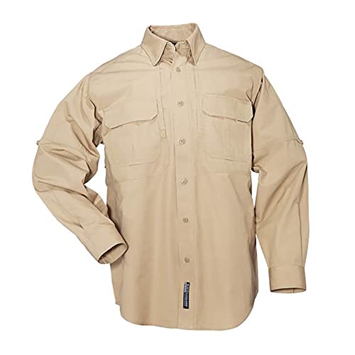 5.11 Tactical Long Sleeve Work Shirt, 100% Cotton Canvas, Style 72157