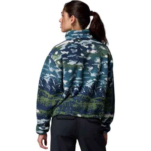 Columbia womens Helvetia¢â II Printed Cropped Half Snap