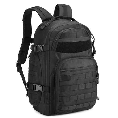 Military Tactical Backpack 30L Molle Rucksack EDC Daypack Small Bug Out Bag for Outdoor Hiking Travel Camping Cycling