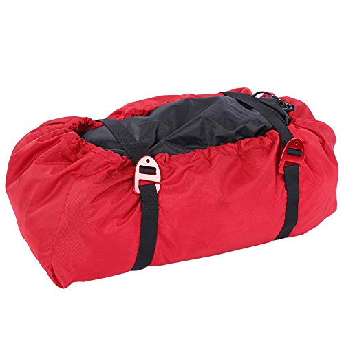 Tiiyee Rock Climbing Rope Bag, Arborist Rope Storage Bag Portable Folding Shoulder Backpack Large Capacity Tarp Waterproof...