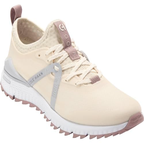Cole Haan Zerogrand Overtake Golf Water Resistant, Ivory/Harbor Mist/Fawn/Optic White, 5.5-B US