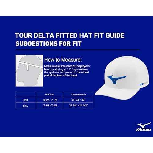 Mizuno Womens Tour Delta Fitted Hat