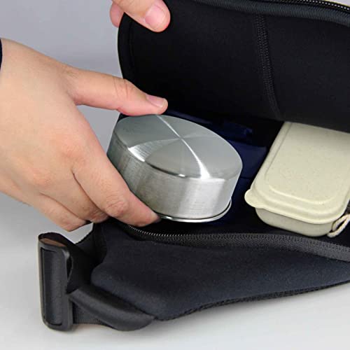 Litoexpe 8.45oz Collapsible Travel Cup With Keychain, Stainless Steel Folding Camping Cup Portable Drinking Mug For Hikin...