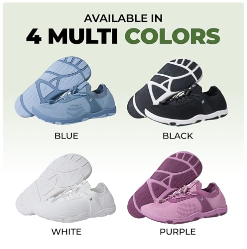 Hike Footwear Theora Pro - Ergonomic Supportive & Non-Slip Barefoot Shoes, Zero Drop Minimalist Trail Running Boots with A...
