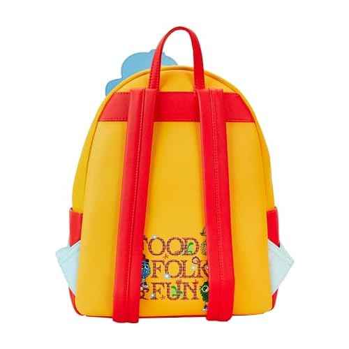 Loungefly McDonald's Fry Kids Triple Pocket Mini Backpack Standard