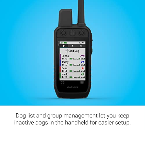 Garmin Alpha 300 Handheld, Advanced Tracking and Training Handheld
