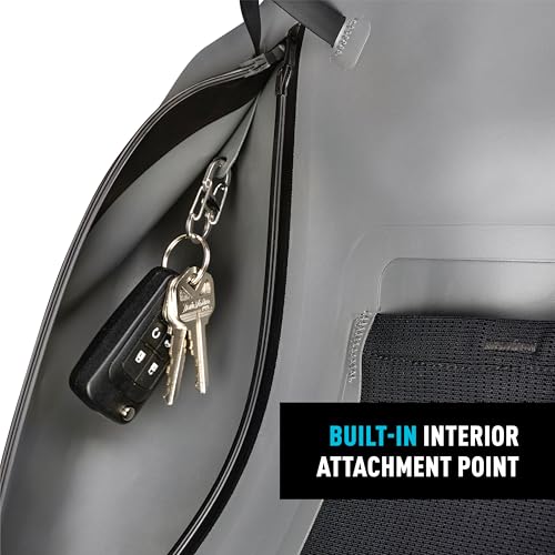 Nite Ize RunOff Waterproof 12L Backpack - IP67-Rated Backpack - Lightweight Travel Bag with TRU Zip Technology - Outdoor Gear with Attachment Points, Adjustable Shoulder Straps & Mesh Pockets