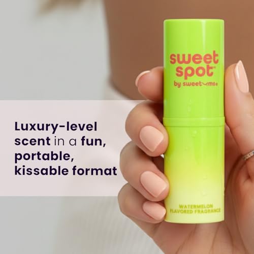 SweetSpot Flavored Solid Perfume Stick, Portable Travel Perfumes for Women, Long Lasting Fragrances, Non Sticky Formula, N...