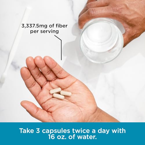 Pure for Men Stay Ready Fiber Extra Strength Supplement | Digestive Regularity | Bowel Movement & Gut Health Support | Veg...