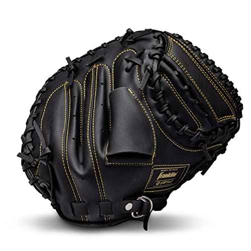 Franklin Sports Field Master Baseball + Softball Glove - Field Master Adult + Youth Baseball + Softball Mitt - Men's + Women's Gloves - Right Hand Throw
