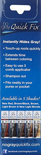 No Gray Quick Fix, 0.5 Fl Oz Brown