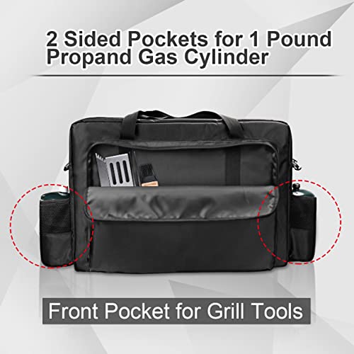 i frmmy Premium Camp Stove Carry Case with 0.4 inch Thicken Pearl Foam, Excellent Protection for Coleman 2-Burner Gas Stove