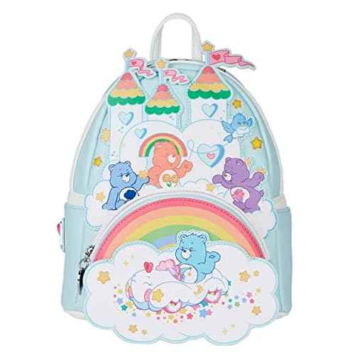 Loungefly Care Bears CareALot Castle Mini Backpack Multi