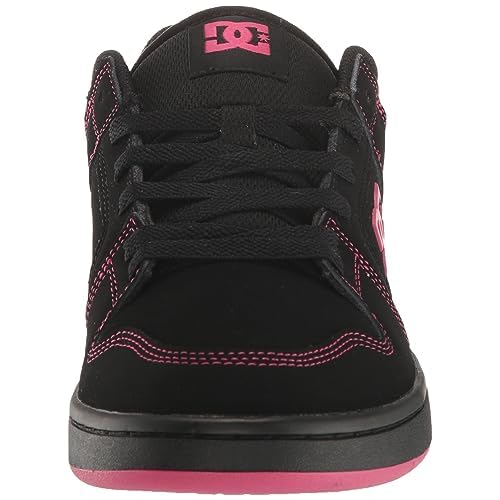 DC Women's Manteca 4 Low Skate Shoe, Battleship/Crazy Pink, 7