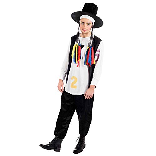 fun shack Mens 1980s Pop Star Costume, 80s Pop Culture Costume, 80s Mens Costumes for Adults, Men 80s Outfits For Adults