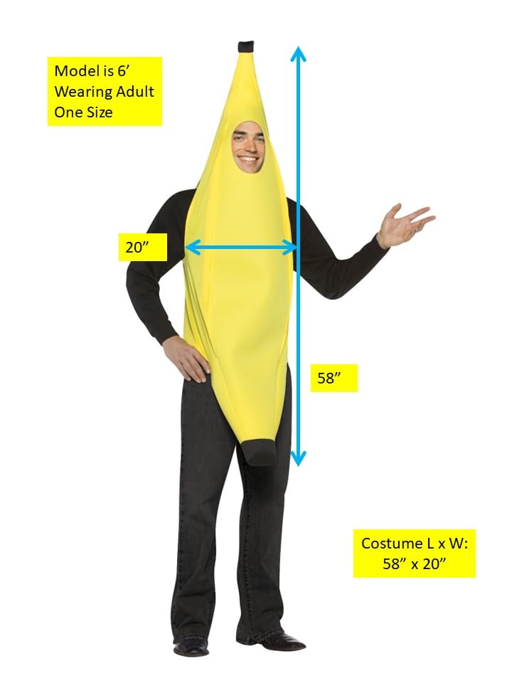 Rasta Imposta Lightweight Banana Costume