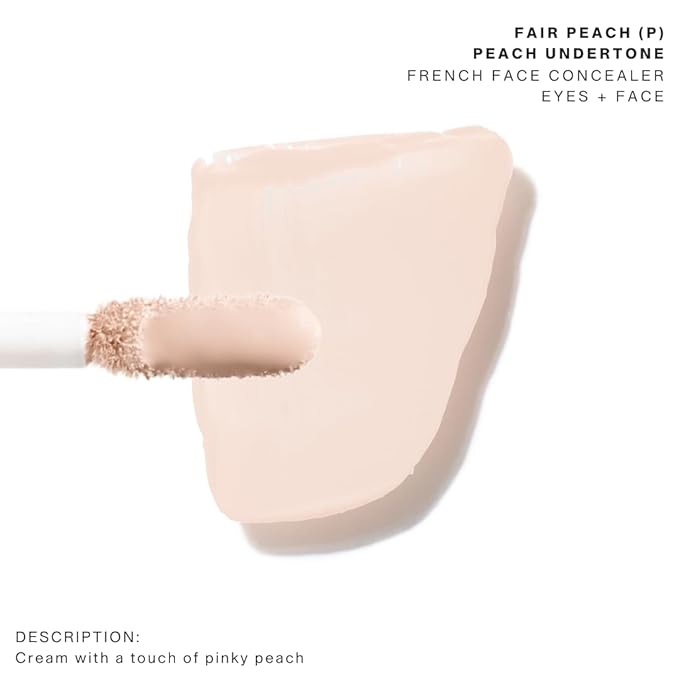 Maxine's Revenge FRENCH FACE CONCEALER | Hydrating & Blurring for Eyes + Face (Fair Peach)