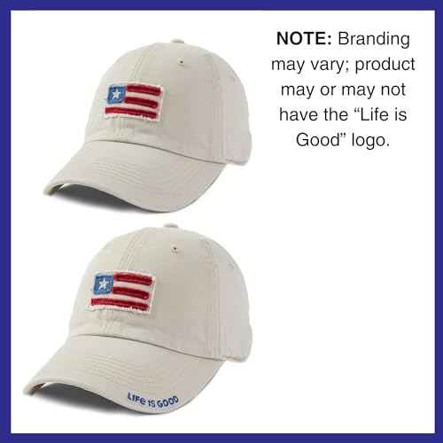 Life is Good Adult Chill Cap-Adjustable Embroidered Graphic Baseball Hat for Men and Women, One Size