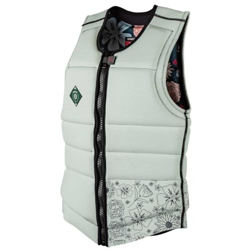Ronix Rise Women's Comp Life Vest [Mint/Floral]