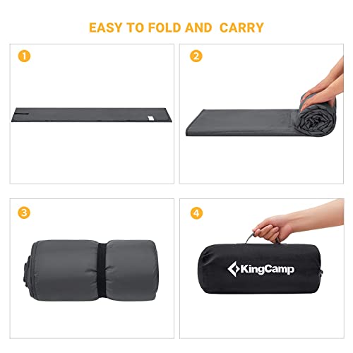 KingCamp Outdoor Picnic Blanket Waterproof Beach Mat for Camping on Grass Foldable Sandproof Beach Blanket Park Hiking Sta...