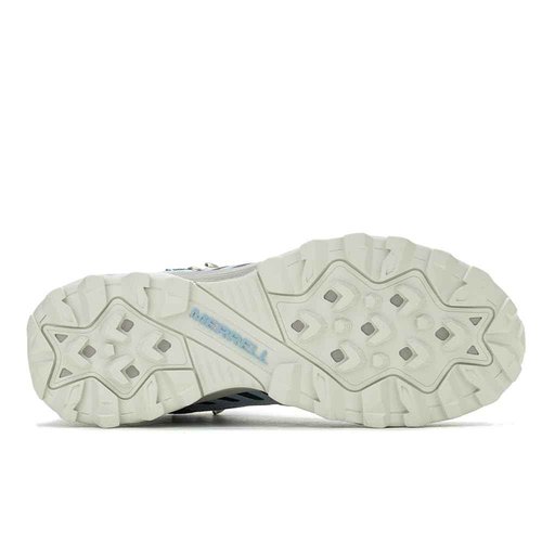 Merrell Women's SPEED ECO MID WATERPROOF Hiking Boot, Chambray, 8.5
