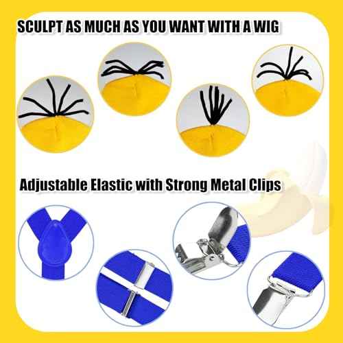 Halloween Costume for Girls, Halloween Party Cosplay Set With Goggles, Beanie, Tutu Skirt, Suspenders, Gloves, Socks