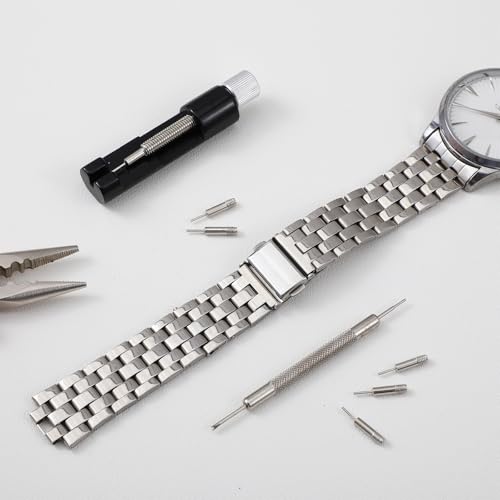 Watch Link Removal Kit, Pin Remover for Sizing Strap, Watch Band Tool for Watches Repair, Bracelet Adjustment, Replacement...
