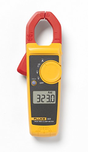 Fluke 116/323 Multimeter and Clamp Meter HVAC Combo Kit, AC/DC Voltage, AC Current 400 A, Microamps to Test Flame Sensors,...