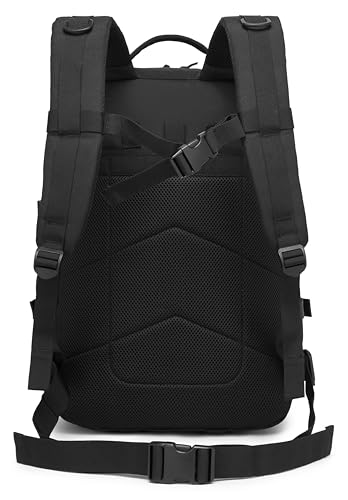 Wotony Military Tactical Backpack for Men Waterproof Daypack 3 Day Assault Pack Molle Bag with Water Bottle Holder