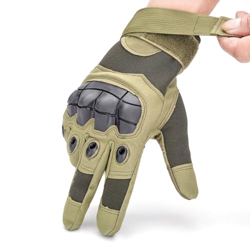 GCSIOM Touchscreen Tactical Gloves for Outdoor Protection Gloves, Cycling, Motorcycle Riding, Rock Climbing