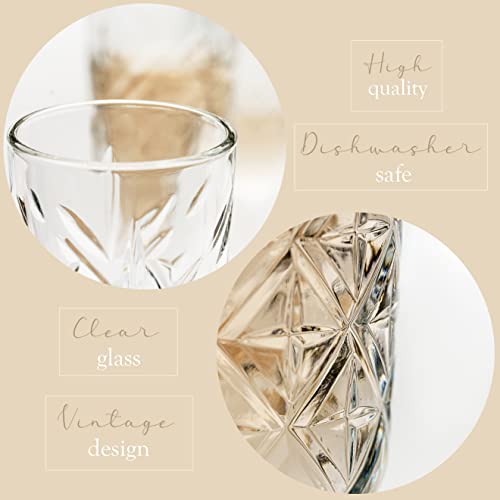 the mask el turko Champagne Flutes Set of 4 (175ml/5.7oz), Vintage Coupe Glasses, Prosecco Glasses, Crystal Design Champag...