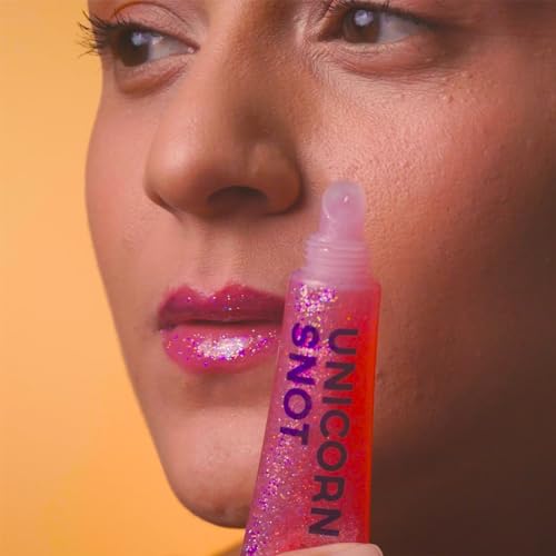 UNICORN SNOT Holographic Glitter Lip Gloss | Sparkly & Shimmer Lips for Christmas Glitter Makeup | Stocking Stuffers for H...